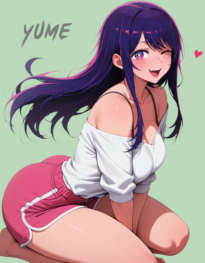 Hoshino Ai nóng bỏng trong bộ đồ lót hentai