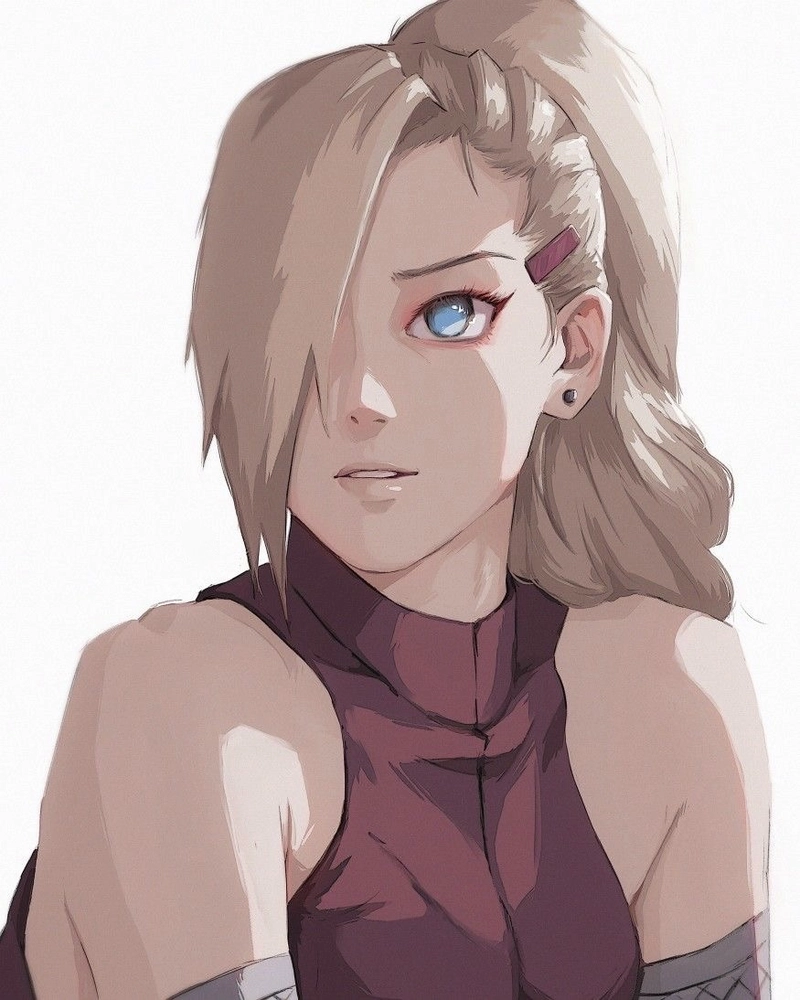 Ino Yamanaka mang vẻ ngoài năng động rất hợp phong cách anime
