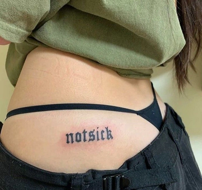 Mẫu tattoo mini mông nữ phù hợp làm ảnh tham khảo tattoo đẹp
