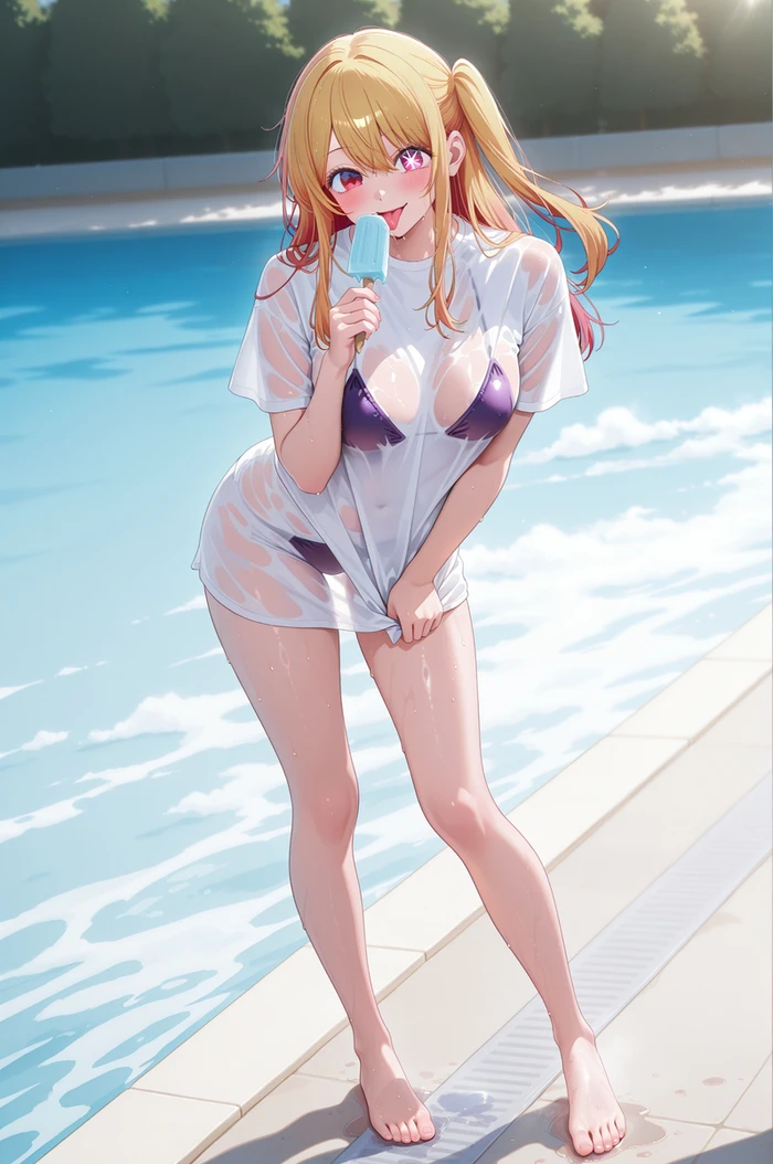 Nữ thần tượng Hoshino Ai cuốn hút phong cách hentai