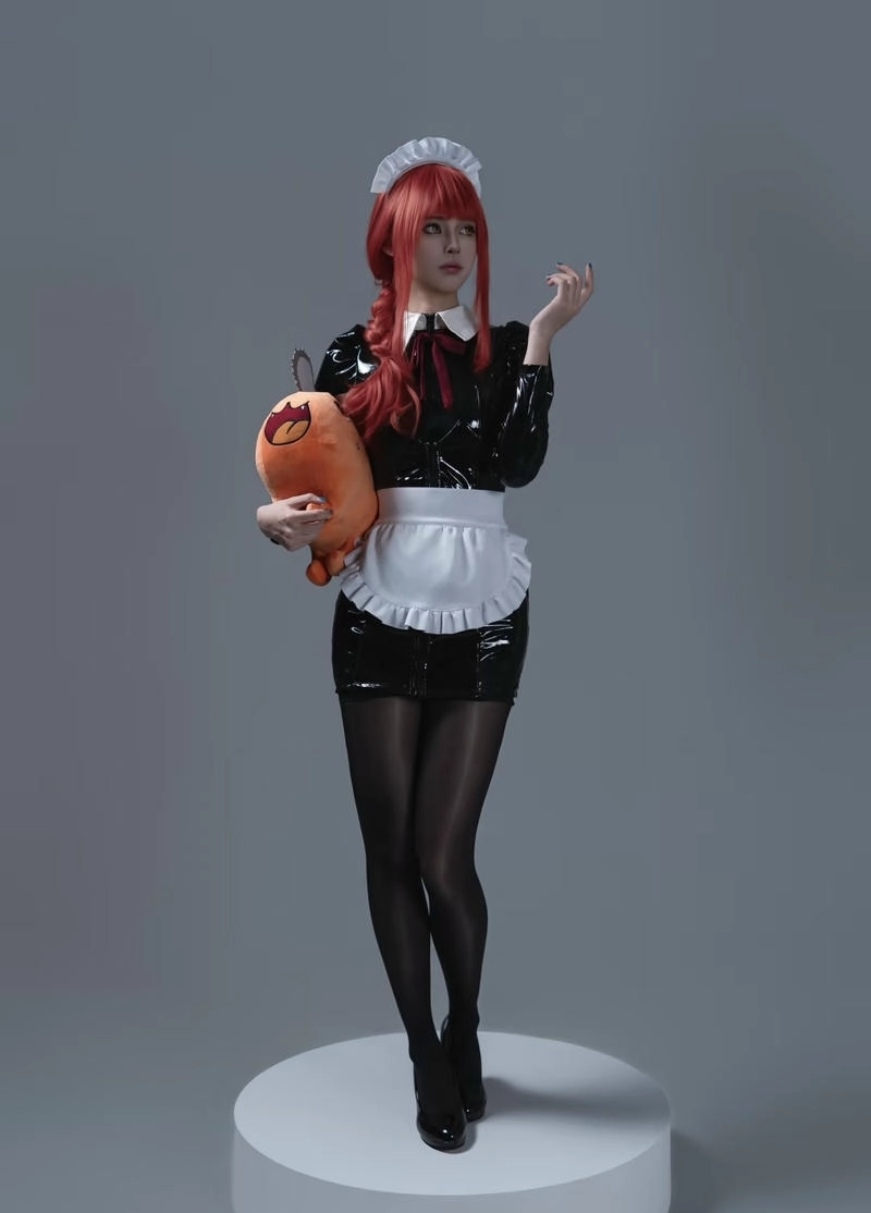 Phong cách anime hiện đại thể hiện rõ Makima cosplay