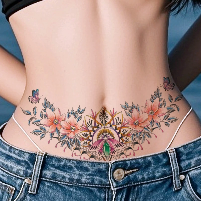 Phong thái nhẹ nhàng từ xăm bụng nữ mang nét cuốn hút tự nhiên