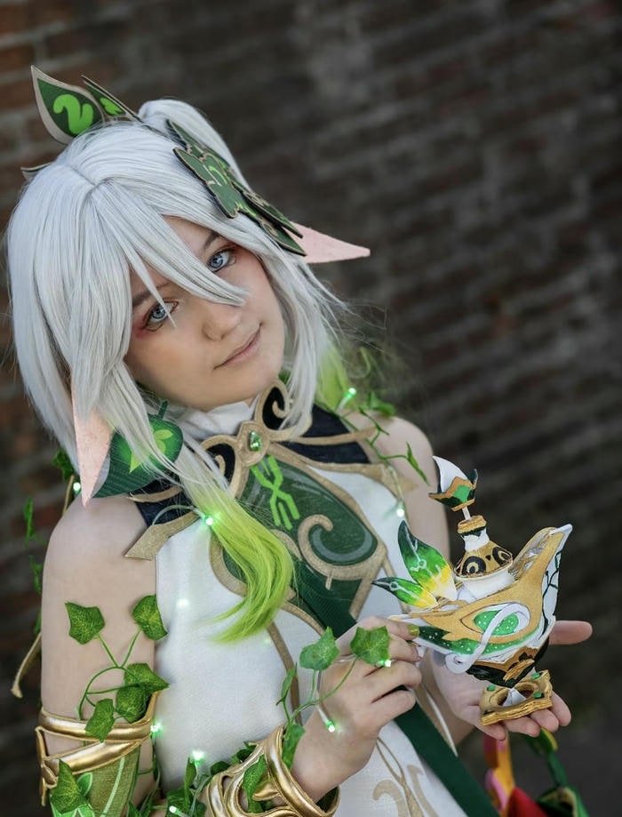 cosplay nahida ánh nhìn trong trẻo