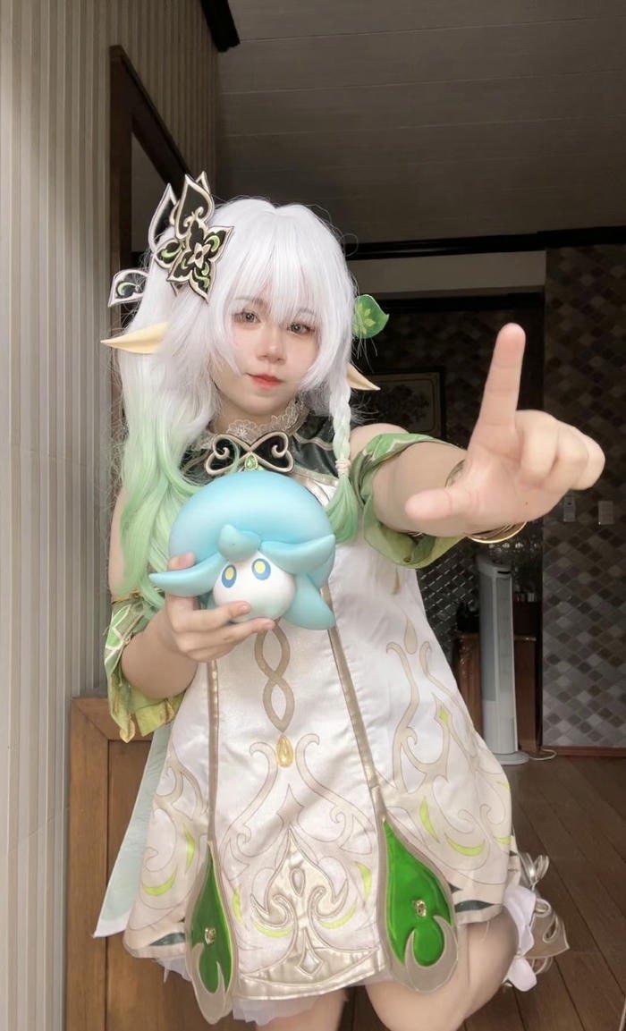 cosplay nahida phong cách dễ thương