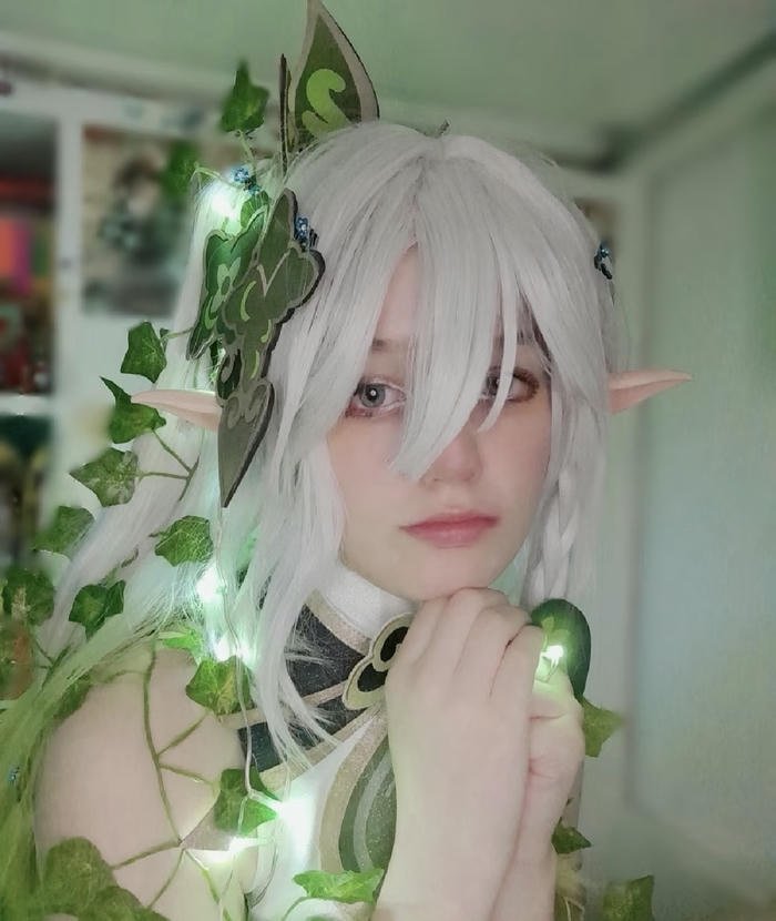hình ảnh nahida cosplay đáng yêu