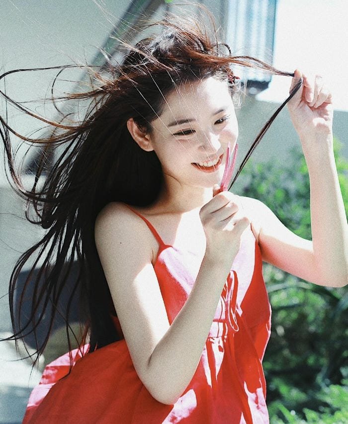 hình gái xinh cười vui mắt