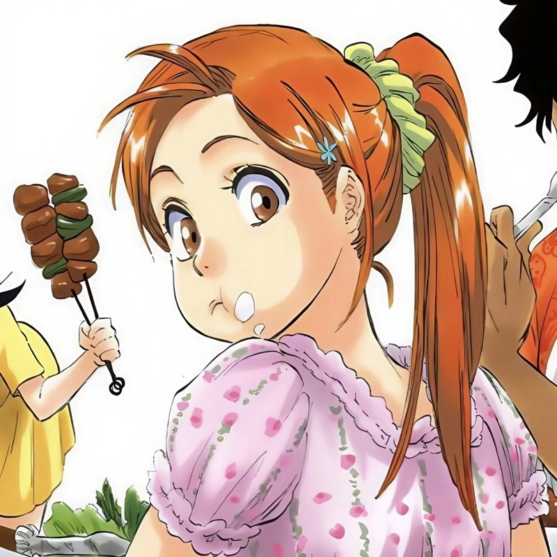 Ảnh Inoue Orihime mang vẻ dịu dàng đầy nét nữ tính