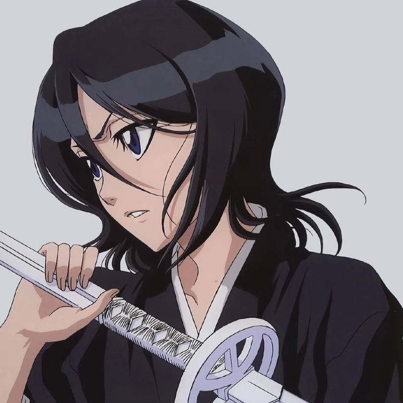 Ảnh Kuchiki Rukia thể hiện khí chất mạnh mẽ đầy thu hút