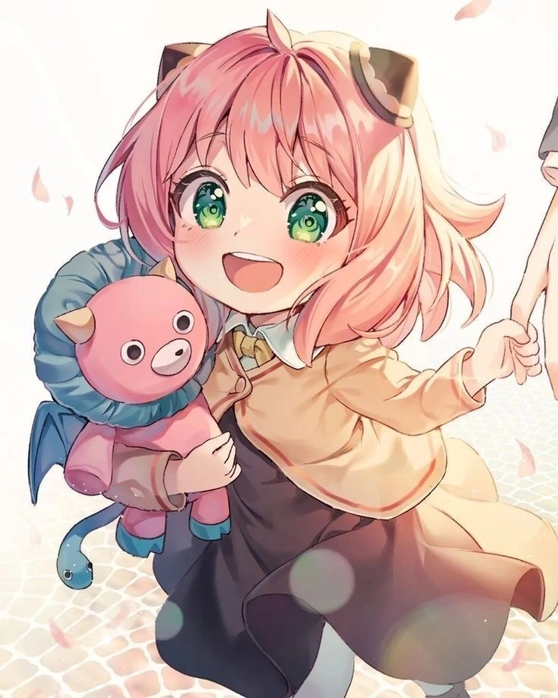 Ảnh anime Anya mang nét trẻ con rất hợp anime Nhật