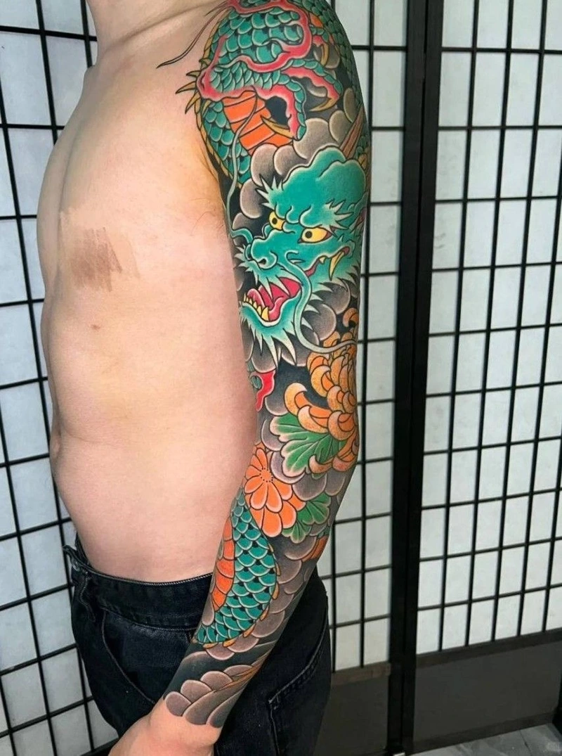 Ảnh mẫu xăm tay nam đơn giản hợp người thích tattoo mini