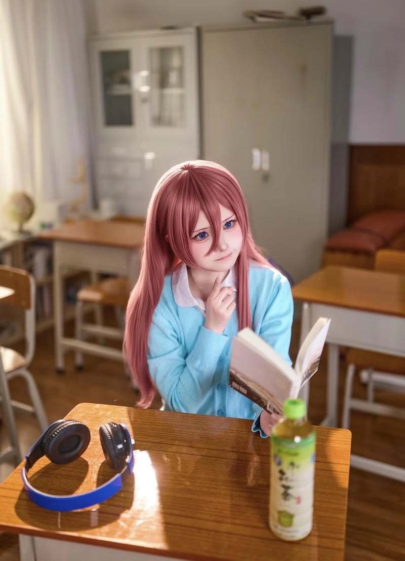 Ảnh miku nakano cosplay phù hợp tải về ngắm giải trí
