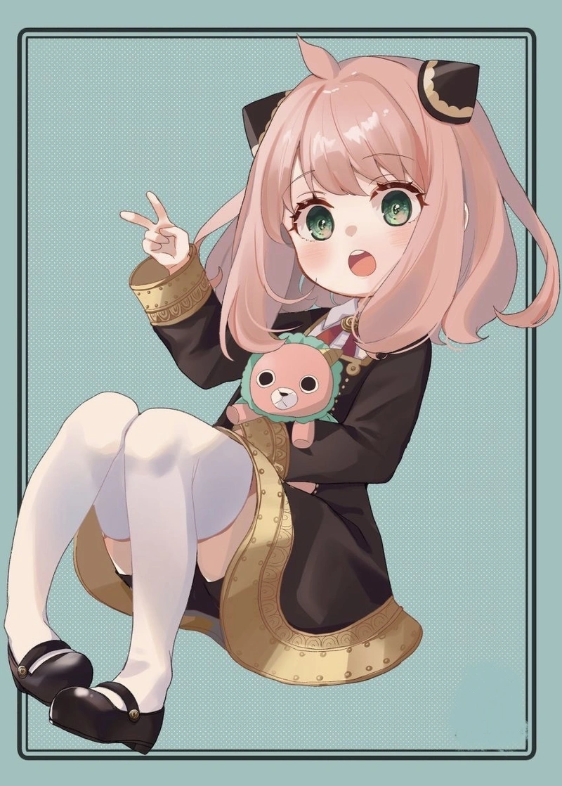Anime Anya sở hữu khí chất trẻ thơ rất đầy dễ thương