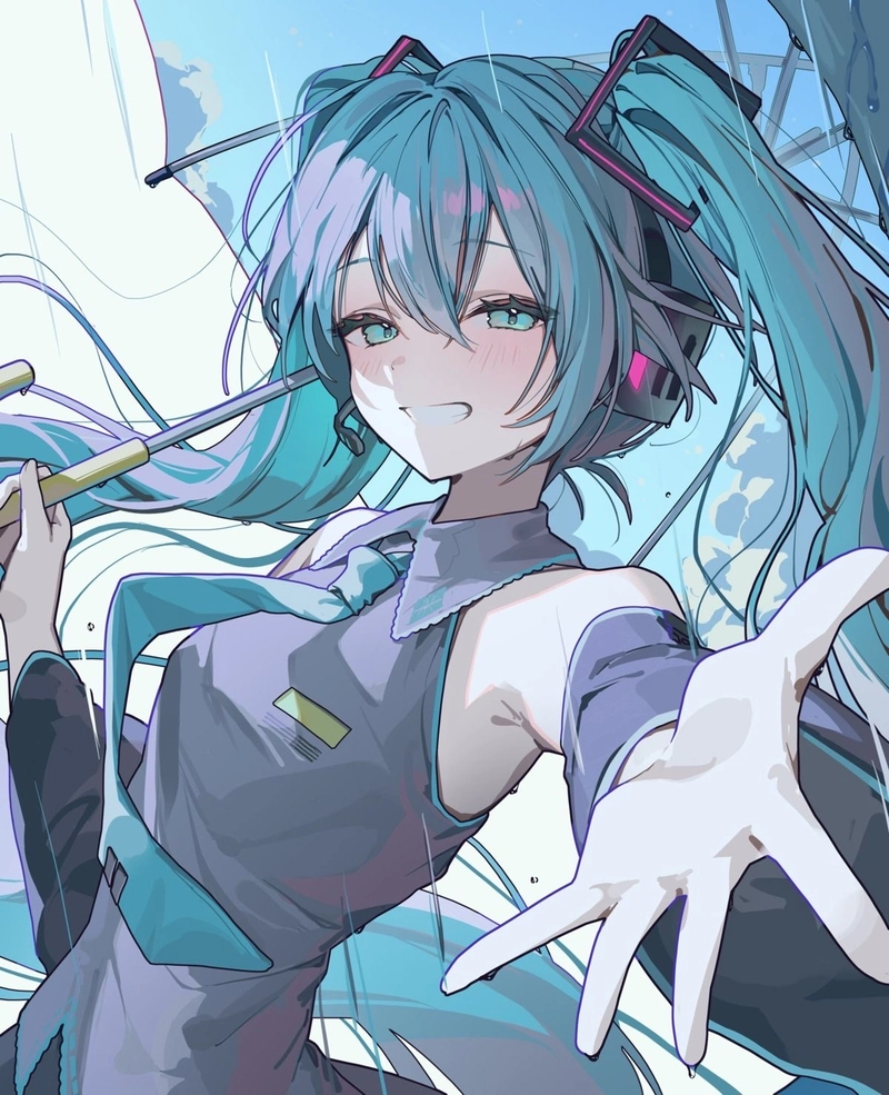 Anime Miku mang nét mềm mại qua vẻ ngoài nữ tính