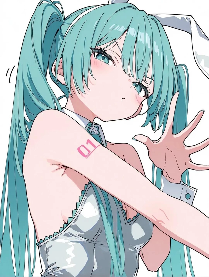 Anime Miku sở hữu khí chất anime Nhật rất đầy nổi bật