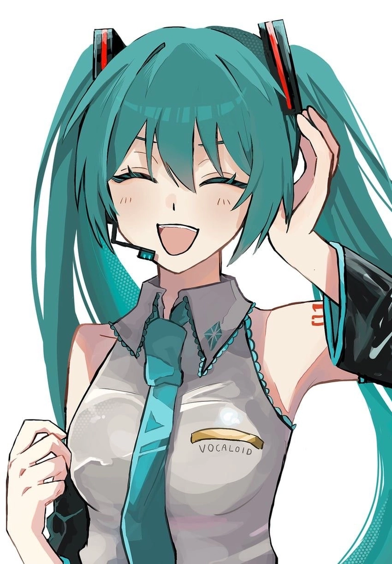 Anime Miku sở hữu khí chất vui tươi rất nổi bật