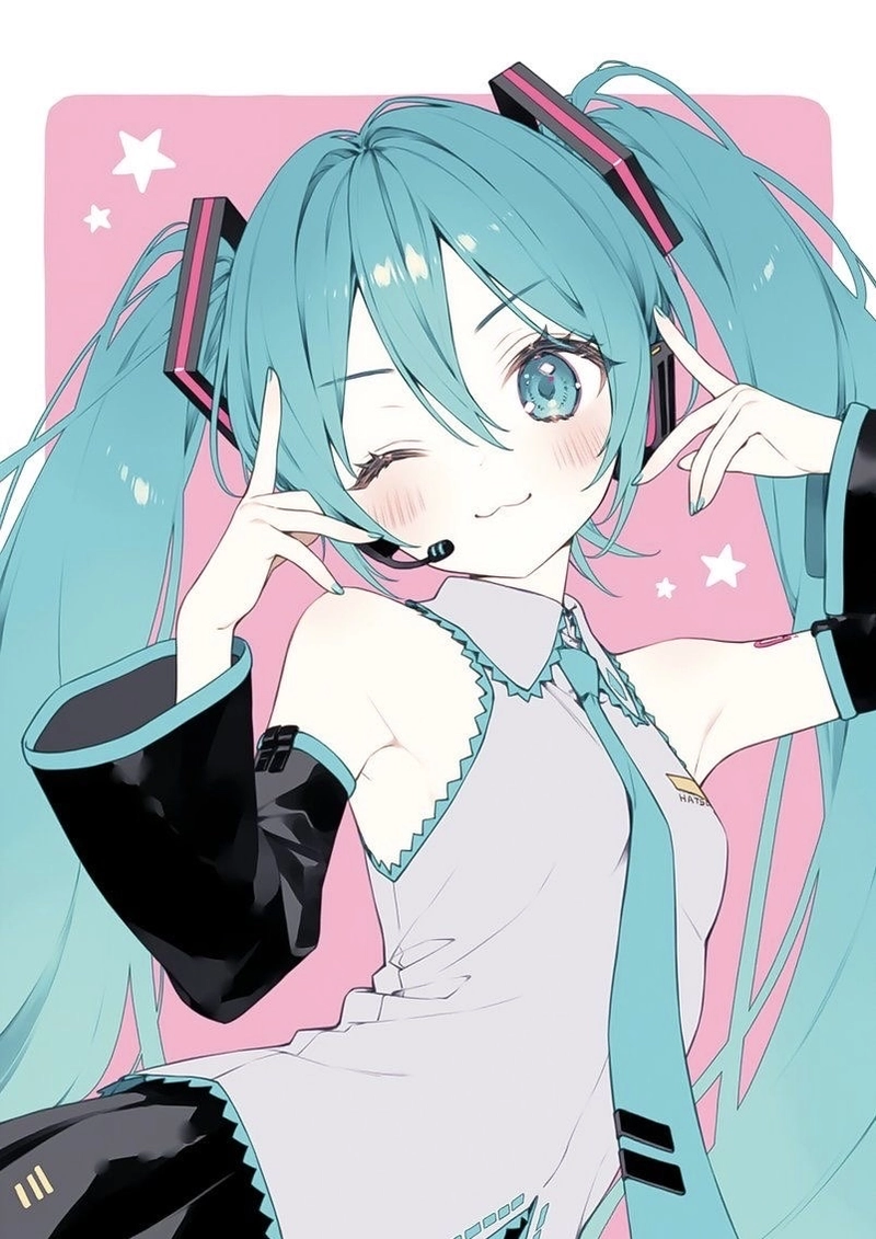 Anime Miku sở hữu vẻ idol anime đầy sức sống riêng