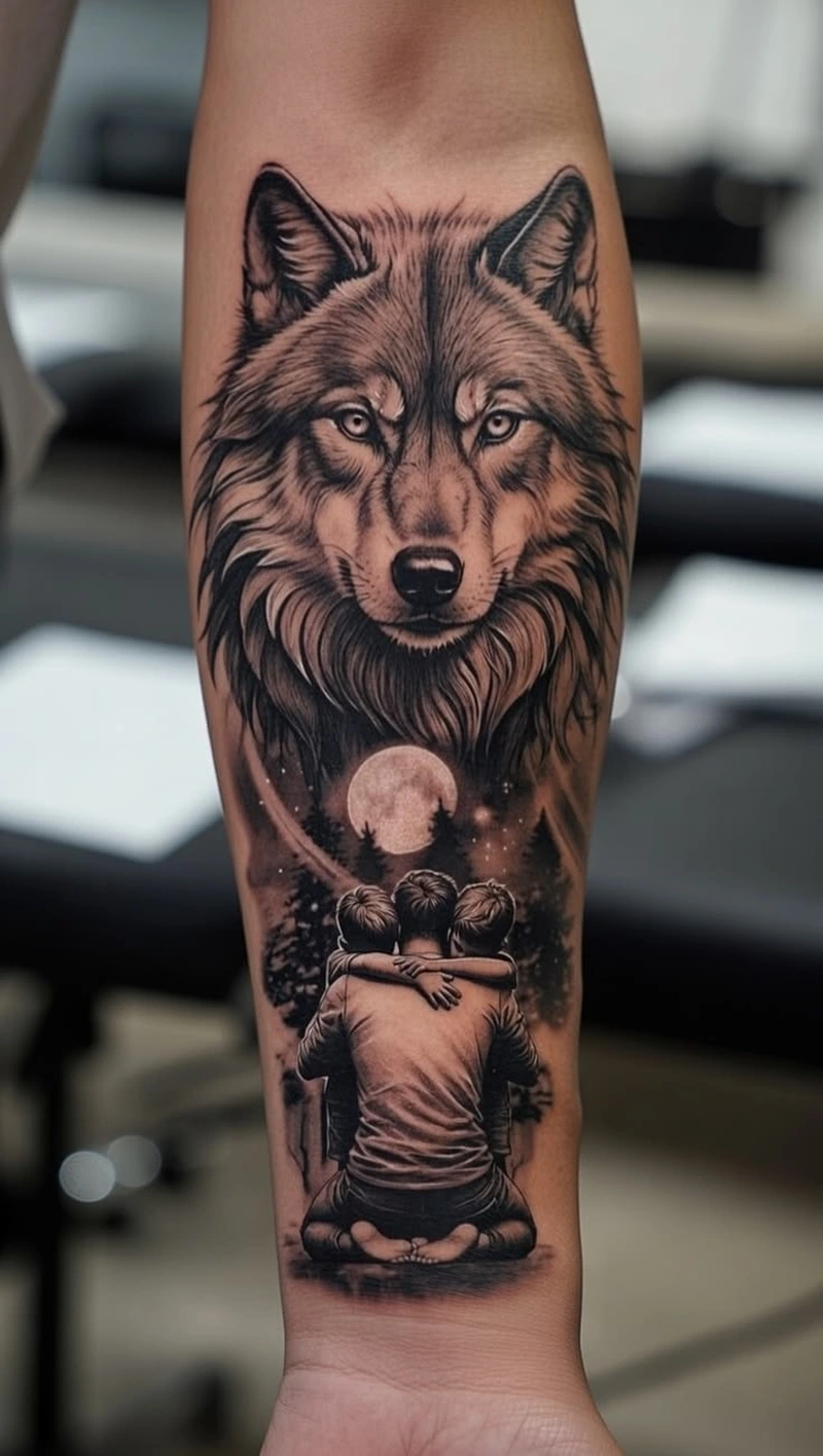 Concept tattoo chiến binh hợp người thích hình xăm kín tay