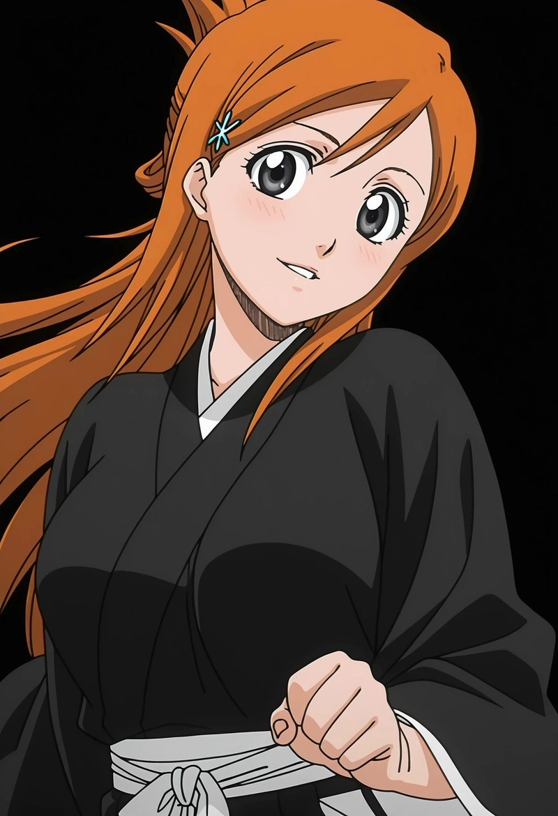 Hình Inoue Orihime sở hữu vẻ ngoài sáng đầy nổi bật