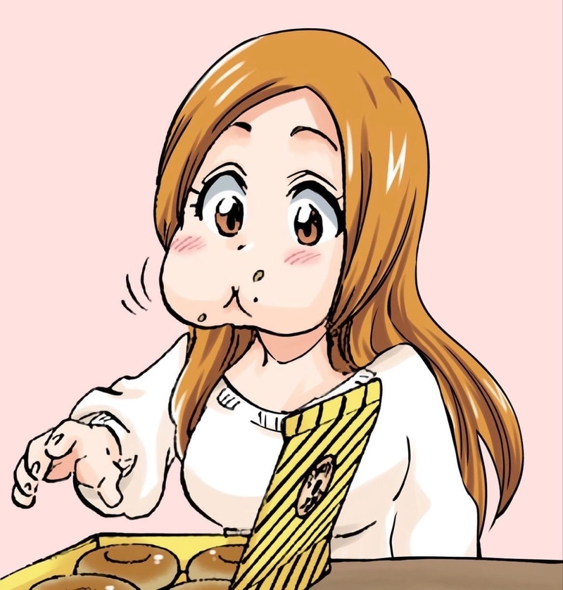 Hình Inoue Orihime tạo cảm giác gần gũi qua ánh mắt