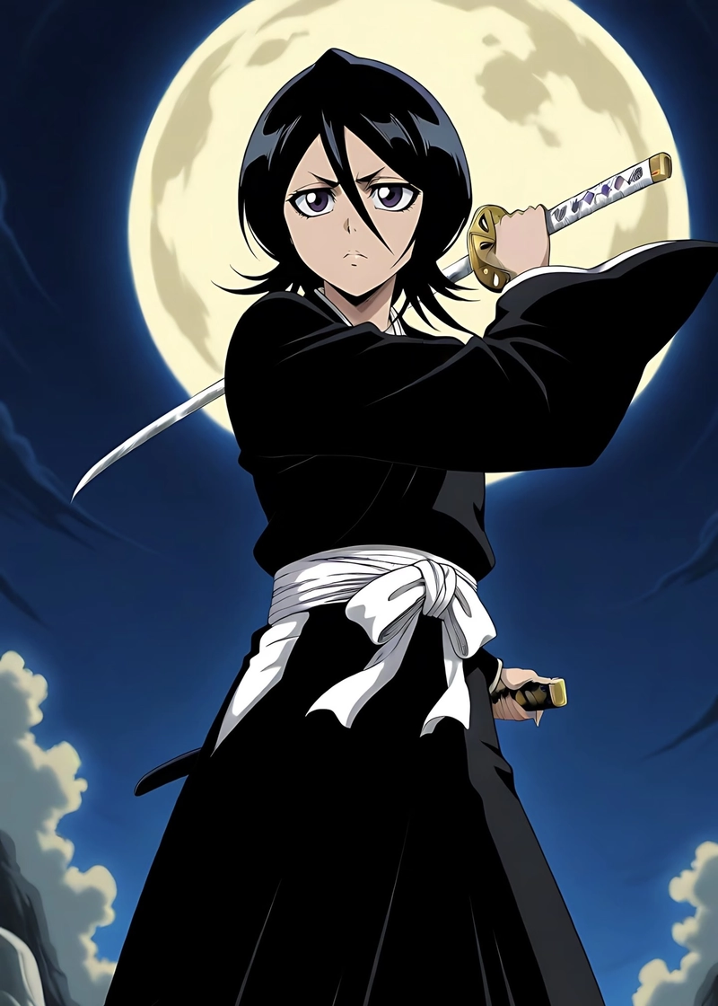 Hình Kuchiki Rukia tạo dấu ấn bằng vẻ ngoài bản lĩnh