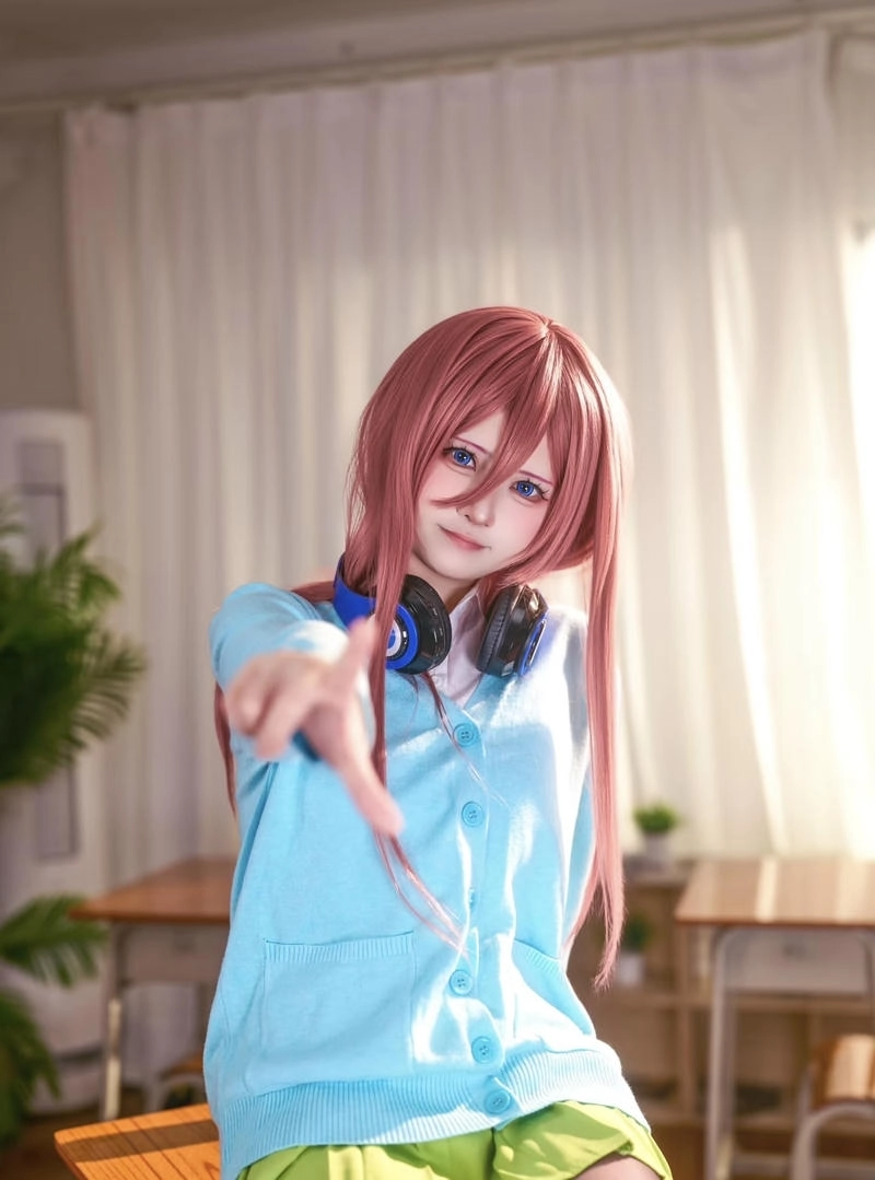 Hình ảnh đáng yêu trong ảnh miku nakano cosplay nổi bật