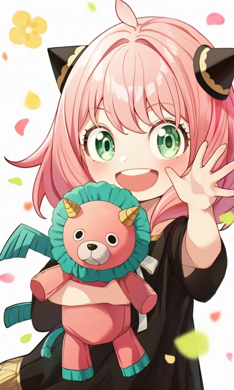 Hình anime Anya mang vẻ trẻ trung rất đầy dễ mến
