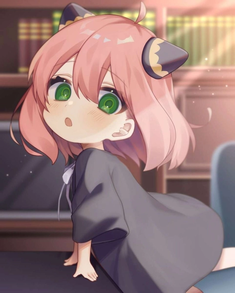 Hình anime Anya sở hữu ngoại hình anime rất nổi bật