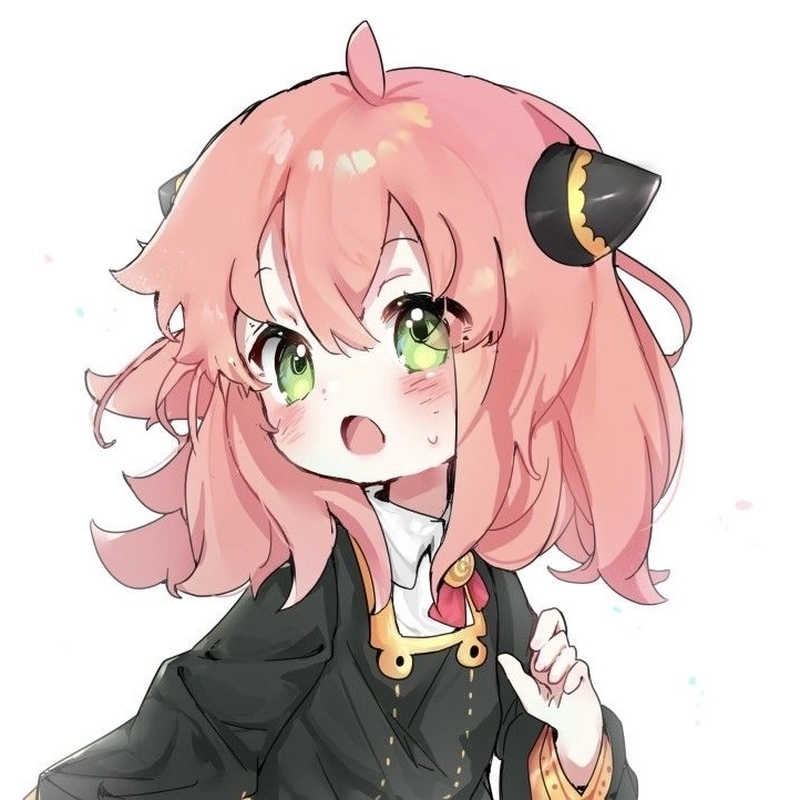 Hình anime Anya tạo cảm giác vui tươi qua ánh nhìn