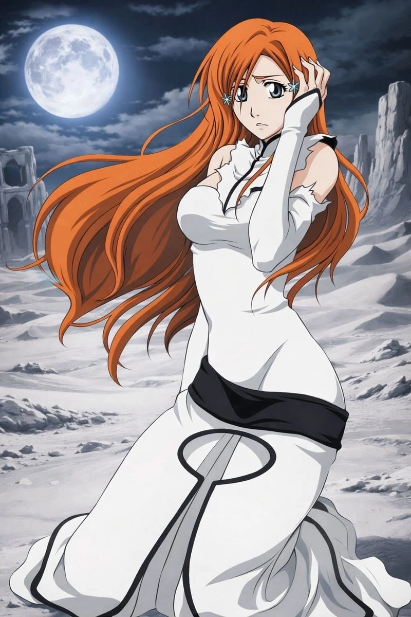 Inoue Orihime mang nét ngây thơ đầy cảm giác trong trẻo