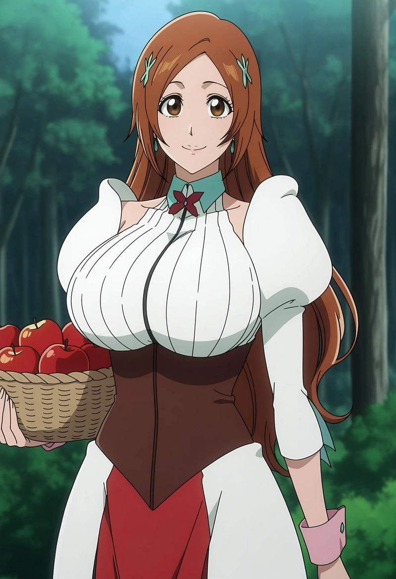 Inoue Orihime sở hữu khí chất nhẹ nhàng rất nổi bật