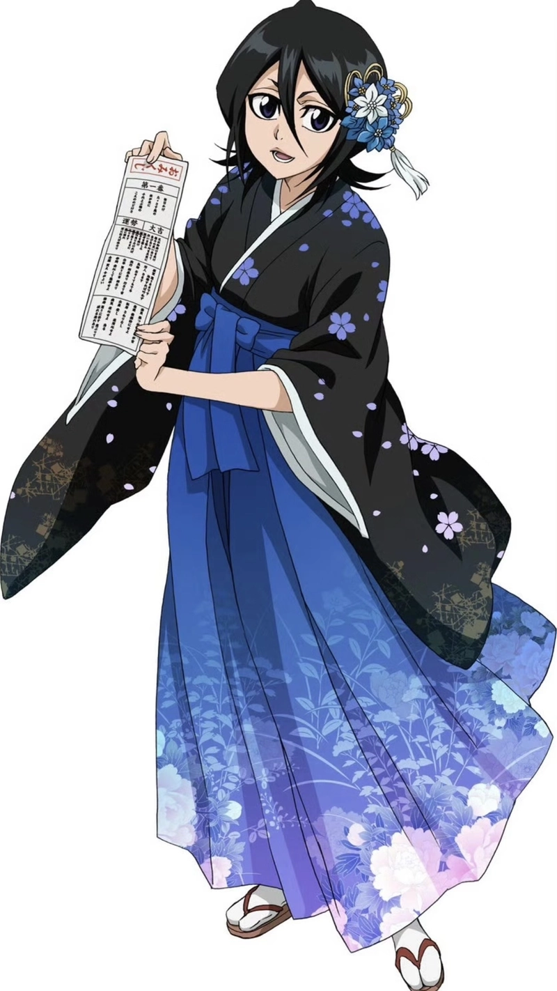 Kuchiki Rukia sở hữu ánh nhìn bình tĩnh rất khó quên