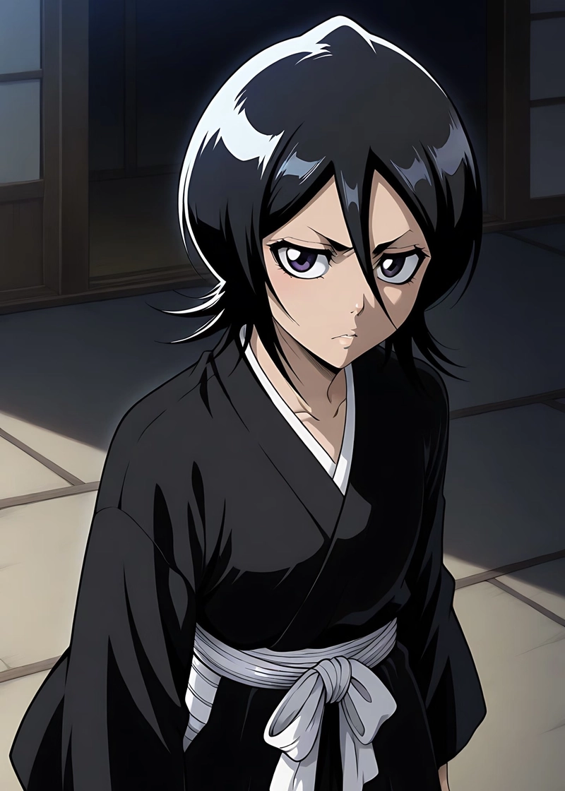 Kuchiki Rukia sở hữu vẻ nhẹ nhàng nhưng vẫn mạnh mẽ
