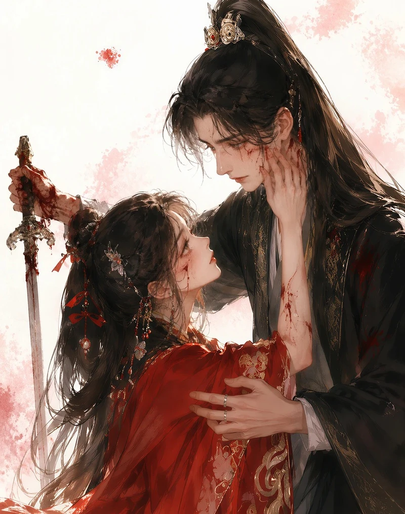 bầu trời đêm và ảnh anime buồn