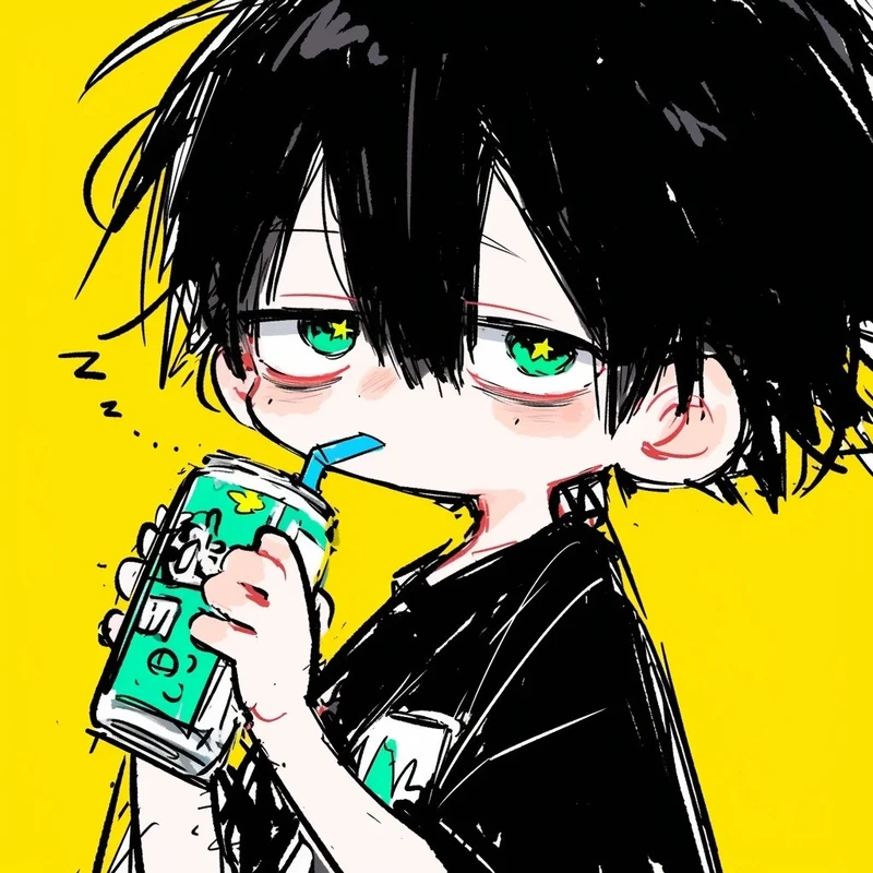 gương mặt ảnh anime buồn đầy suy tư