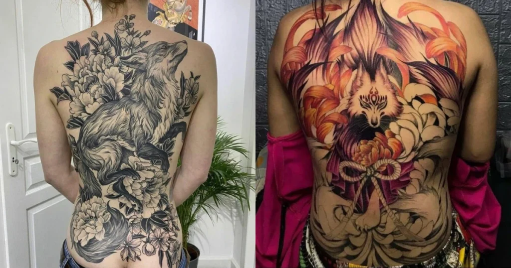 hình xăm full lưng nữ thumbnail