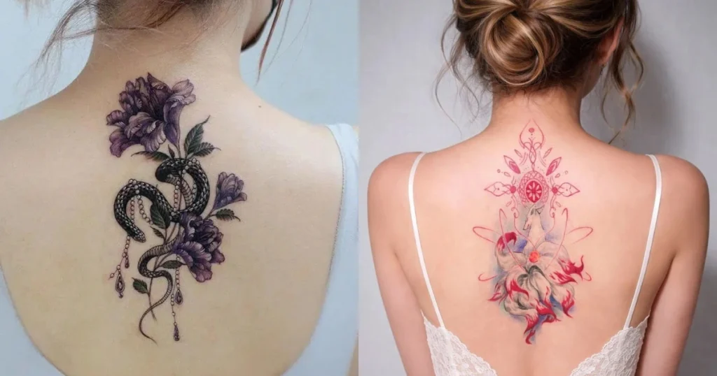 hình xăm lưng nữ thumbnail
