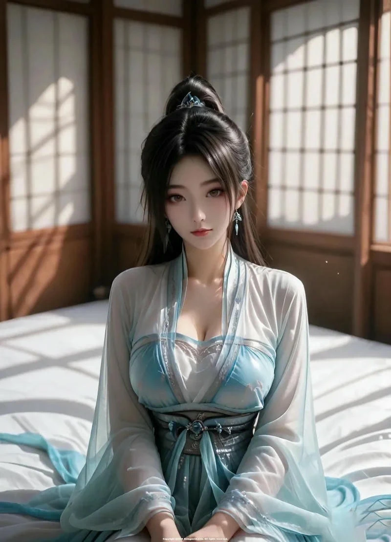 Hình ảnh sex 3D Ninh Diêu trắng hồng quyến rũ