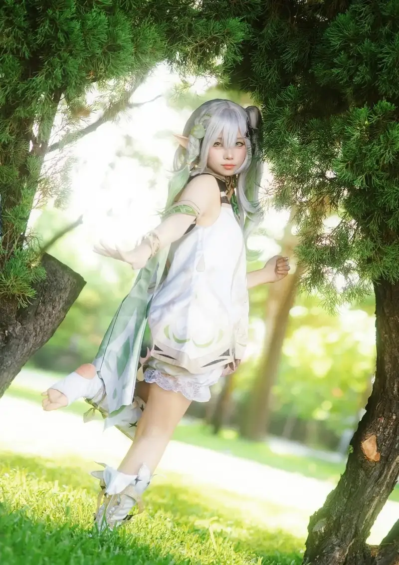 ảnh nahida cosplay chất lượng cao làm hình nền