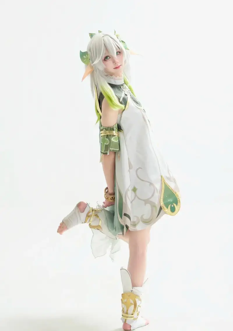 ảnh nahida cosplay chuẩn HD cực sắc nét