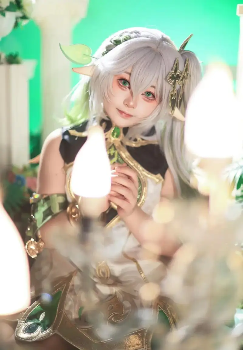 ảnh nahida cosplay nghệ thuật sắc nét chuẩn HD