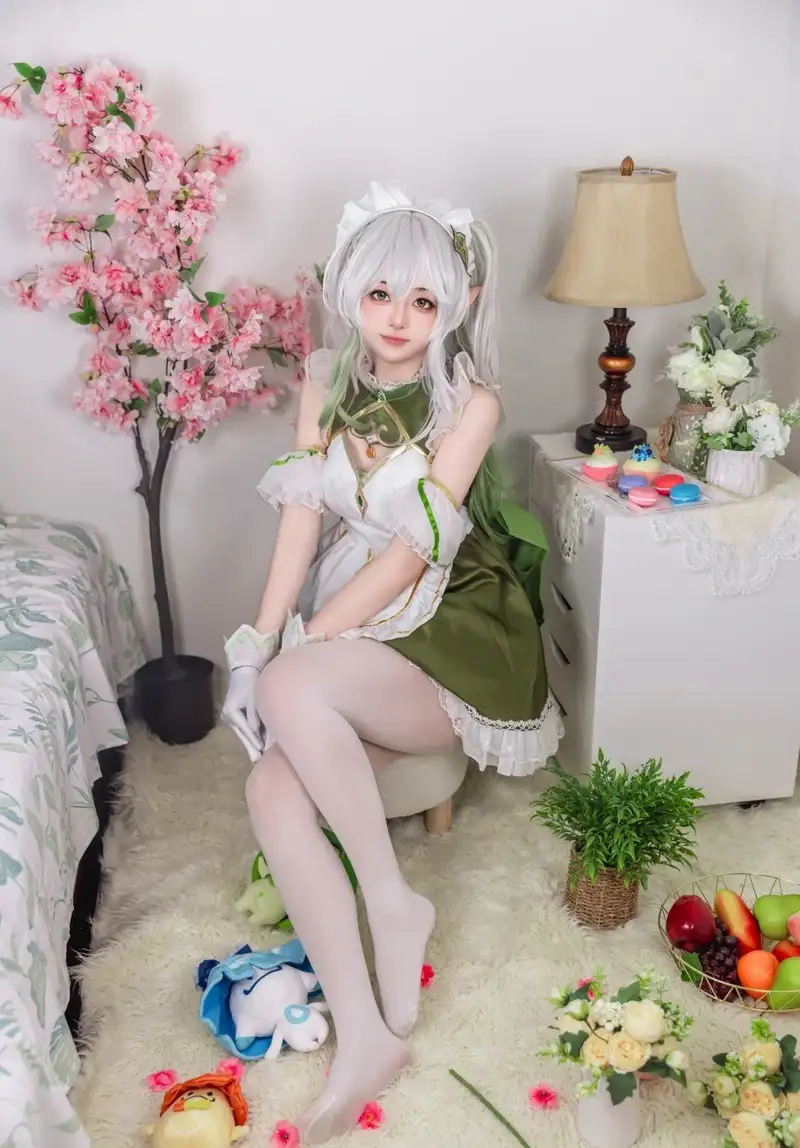 ảnh nahida cosplay ngọt ngào chuẩn nhân vật