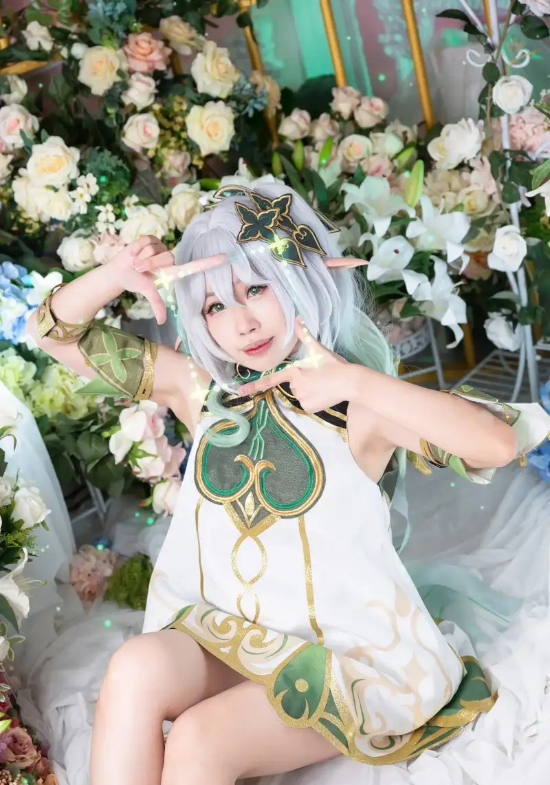 ảnh nahida cosplay phiên bản đẹp cực ấn tượng