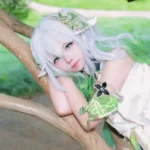 ảnh nahida cosplay sắc nét chất lượng cao