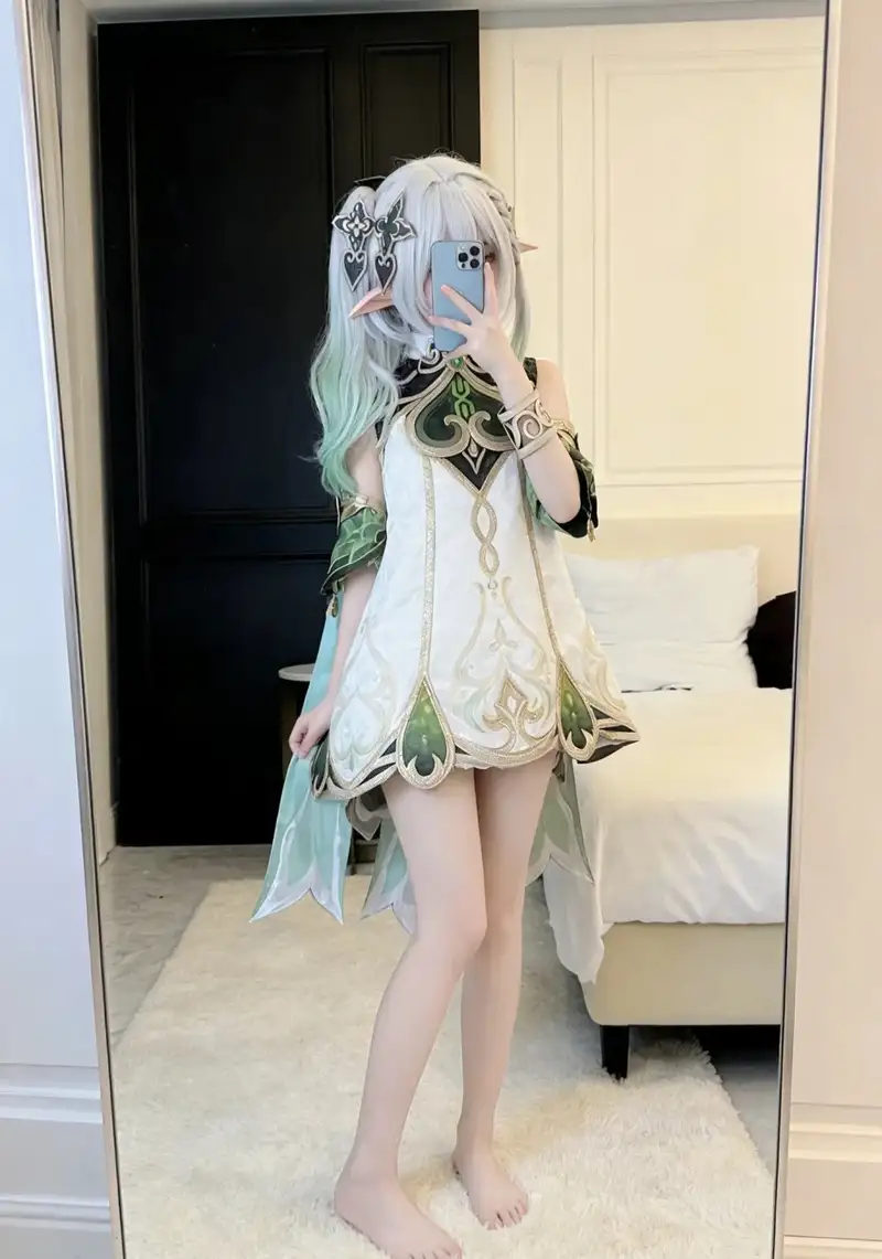 nahida cosplay ảnh đẹp sắc nét chuẩn HD