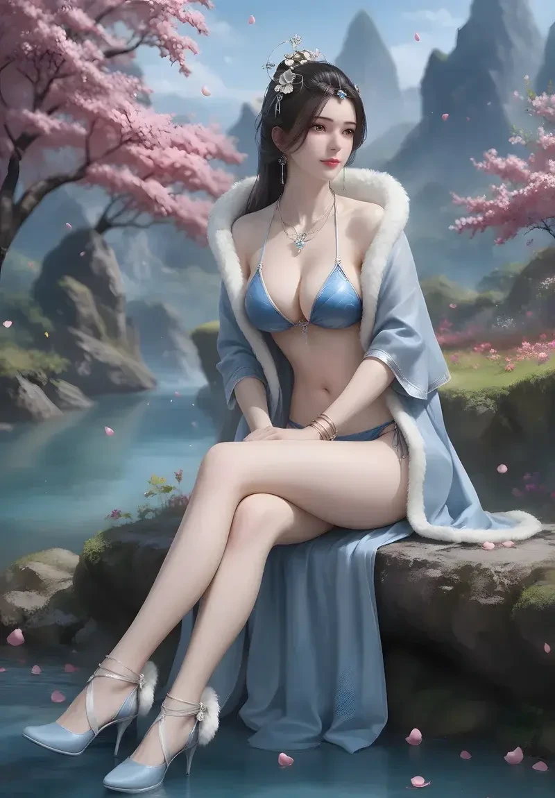 Ảnh sex 3D Tiên Nghịch mông tròn dâm đãng cuốn hút