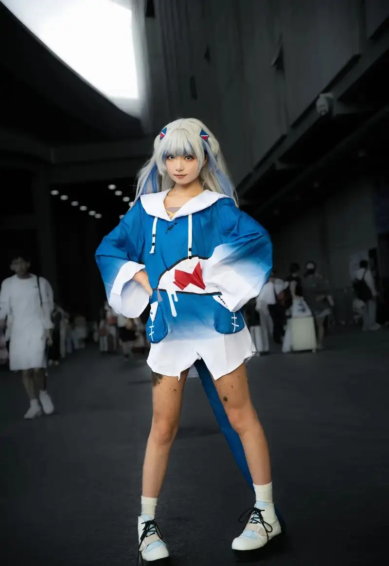 Hình đẹp Yaoyaoqwq Gawr Gura cosplay
