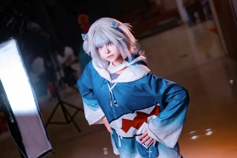 Kho ảnh Yaoyaoqwq Gawr Gura cosplay