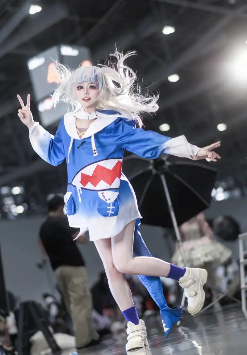 Yaoyaoqwq Gawr Gura ảnh cosplay HD