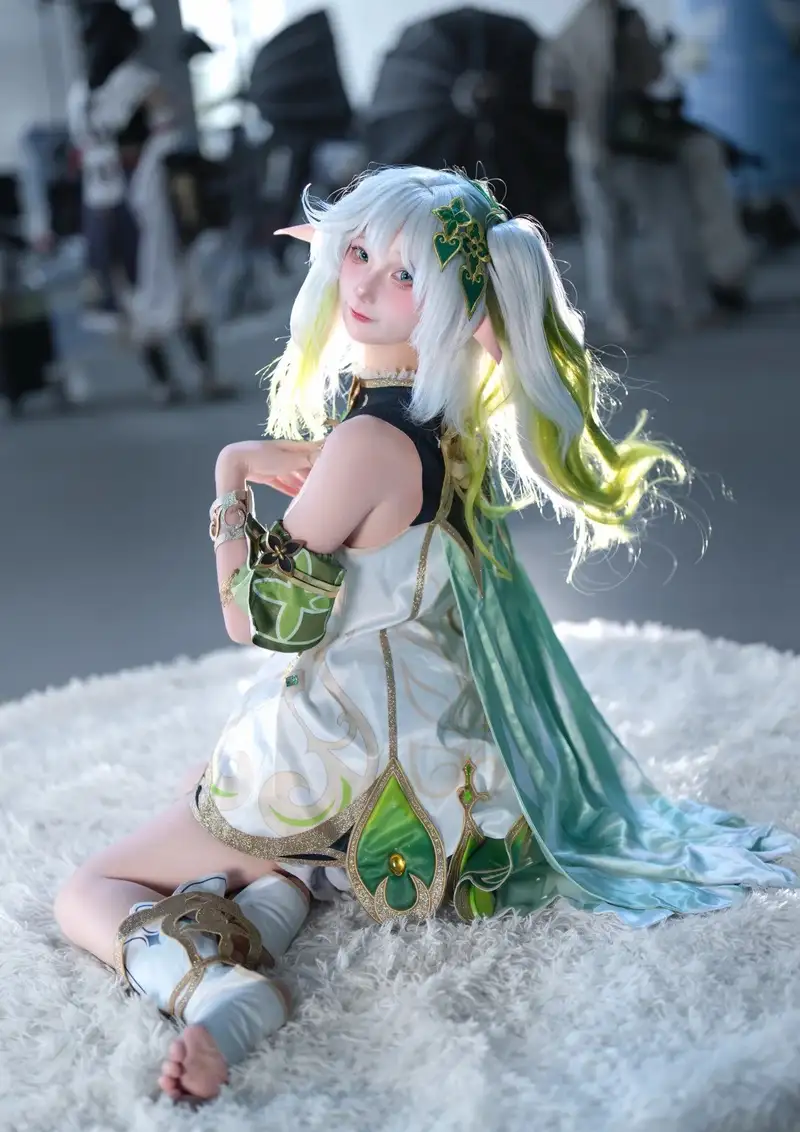 ảnh Nahida cosplay Genshin Impact đẹp mắt