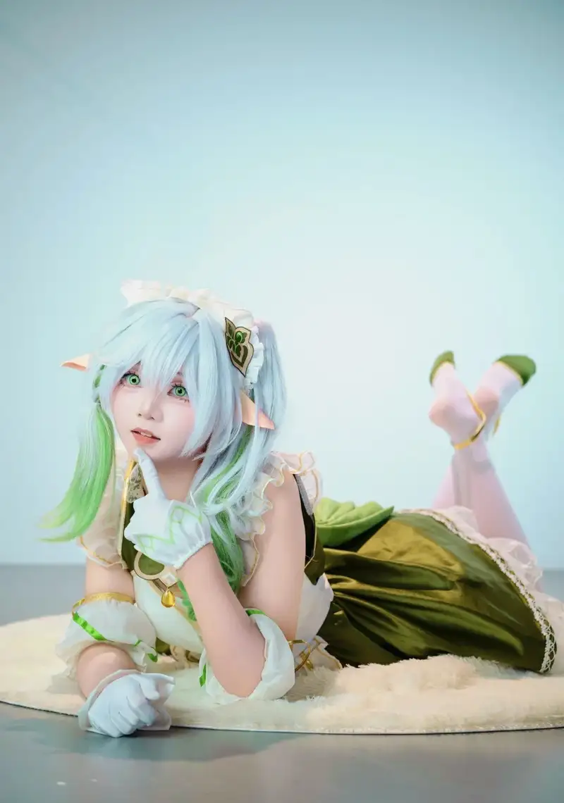 ảnh Nahida cosplay ảnh đẹp chất lượng cao